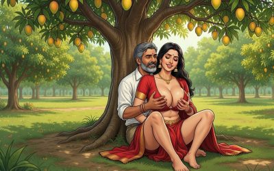 Mango Harvest Owner Getting Fresh Mango in His Farm